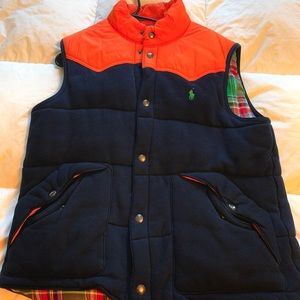 Polo Ralph Lauren Men's large Multi Color Vest